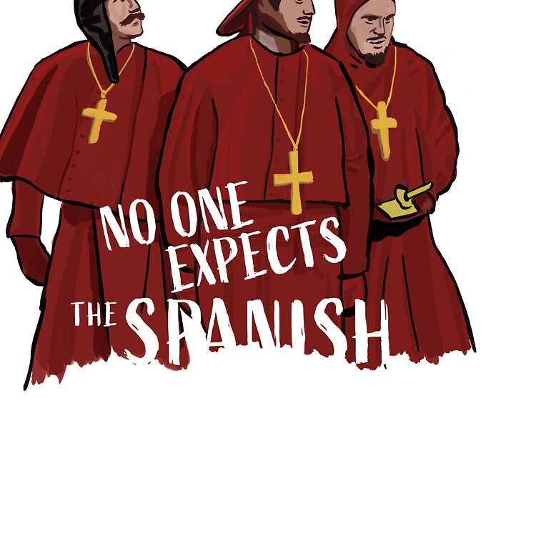 Monthy Pythons No One Expects The Spanish Inquisition Tote Bag - Image 2