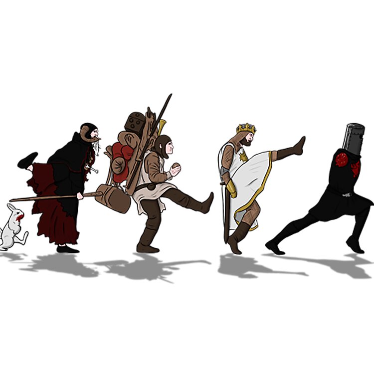 Monty Python And The Holy Grail T Shirtwalking Towards The Grail Tote Bag - Image 2