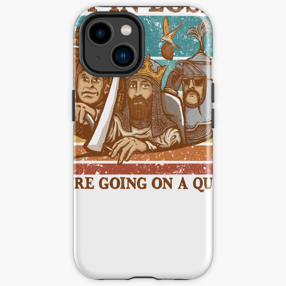 Monthy Pythons We Re Going On A Quest Iphone Case