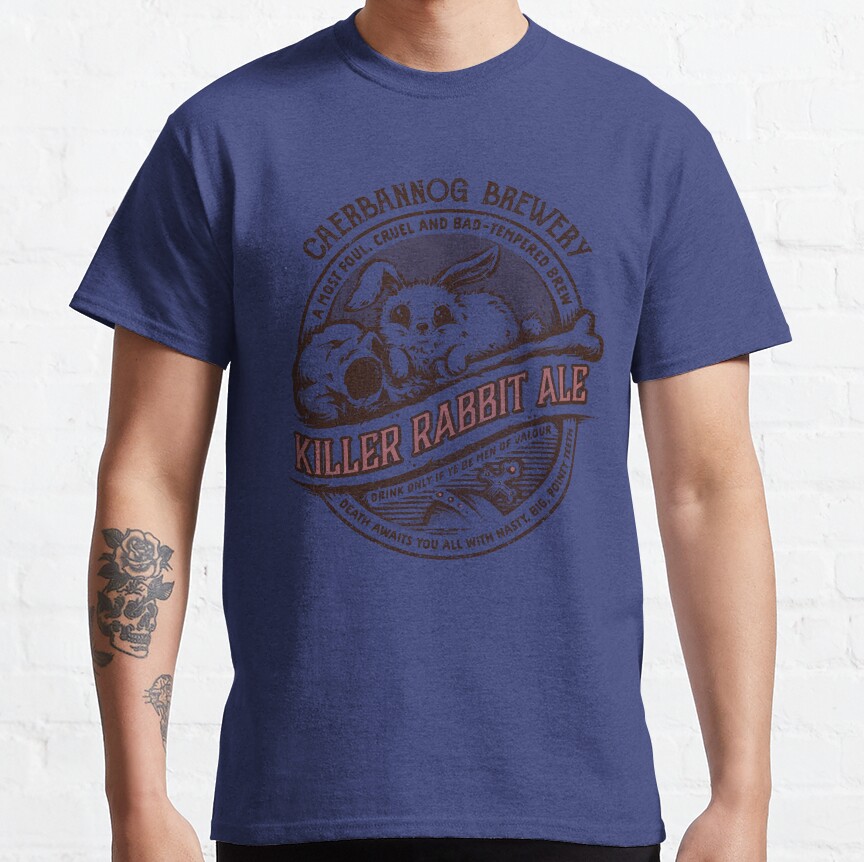 Monthy Pythons Killer Rabbit Ale T-shirt - Image 4
