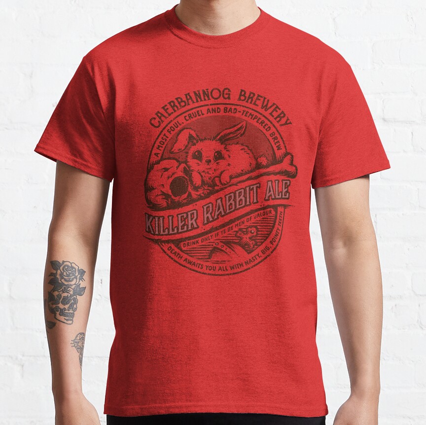 Monthy Pythons Killer Rabbit Ale T-shirt - Image 5