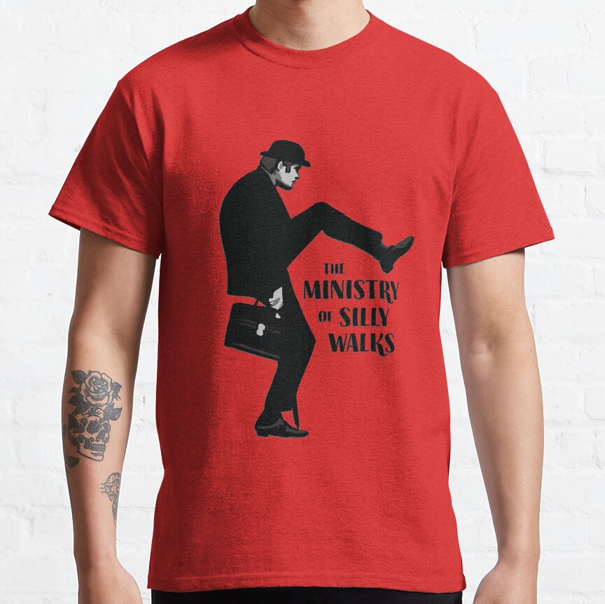 Monthy Pythons The Ministry Of Silly Walks T-shirt