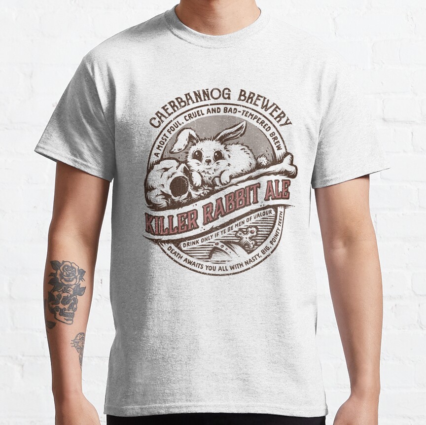 Monthy Pythons Killer Rabbit Ale T-shirt