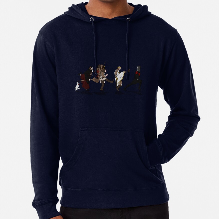 Monty Python And The Holy Grail T Shirtwalking Towards The Grail Hoodie - Image 5