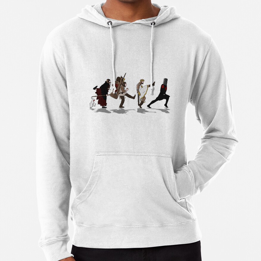 Monty Python And The Holy Grail T Shirtwalking Towards The Grail Hoodie
