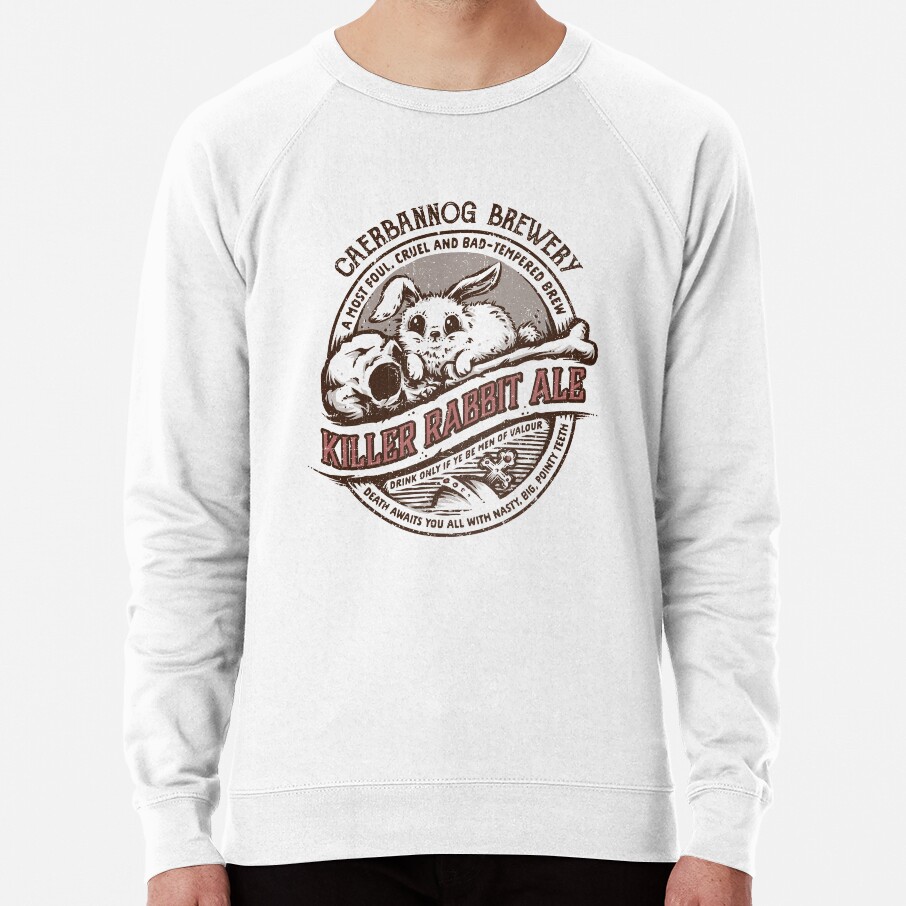 Monthy Pythons Killer Rabbit Ale Sweatshirt - Image 2