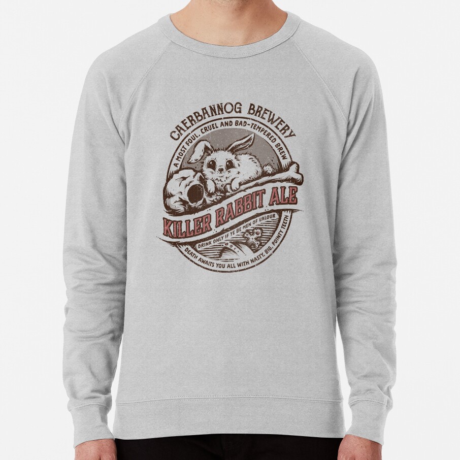 Monthy Pythons Killer Rabbit Ale Sweatshirt - Image 4