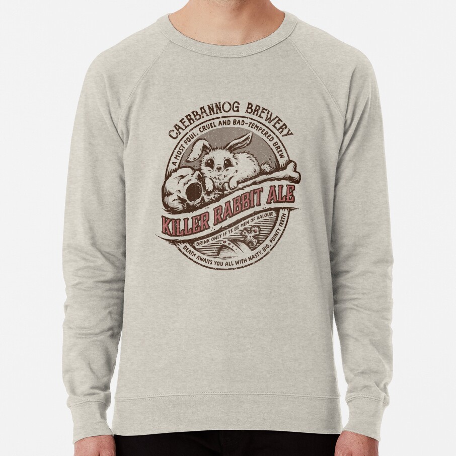 Monthy Pythons Killer Rabbit Ale Sweatshirt