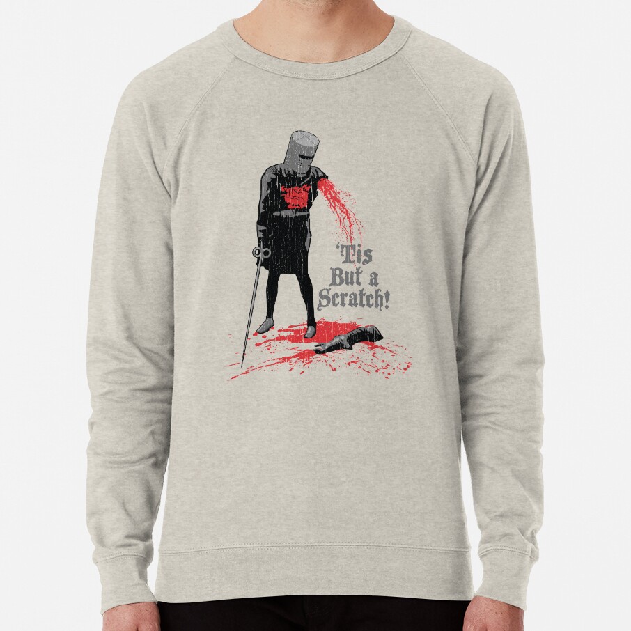 Monthy Pythons Tis But A Scratch Sweatshirt - Image 4