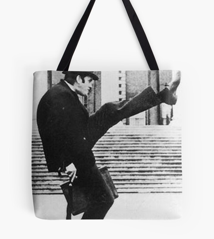 Monthy Pythons Ministry Of Silly Walks Tote Bag
