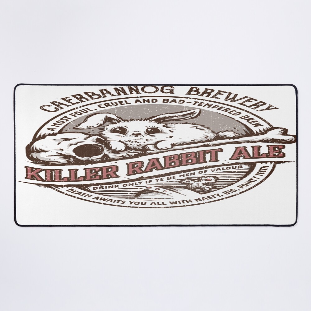 Monthy Pythons Killer Rabbit Ale Mouse Pad