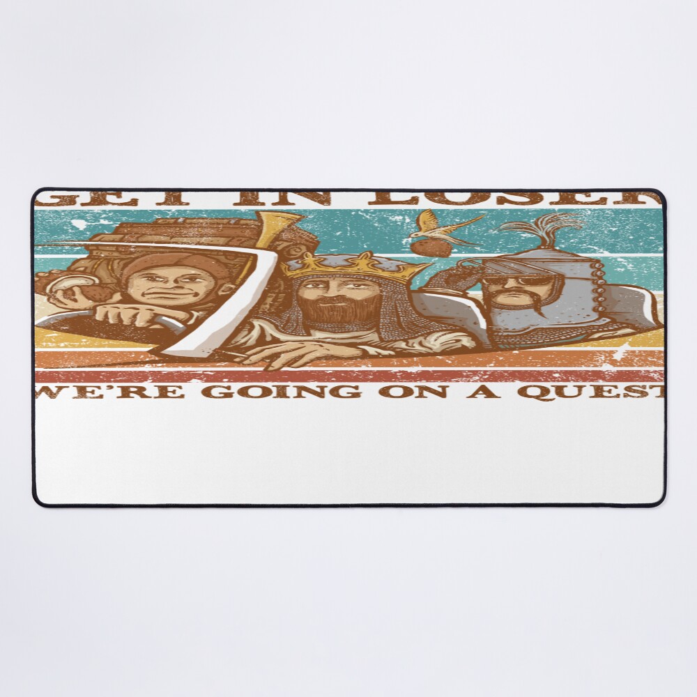 Monthy Pythons We Re Going On A Quest Mouse Pad