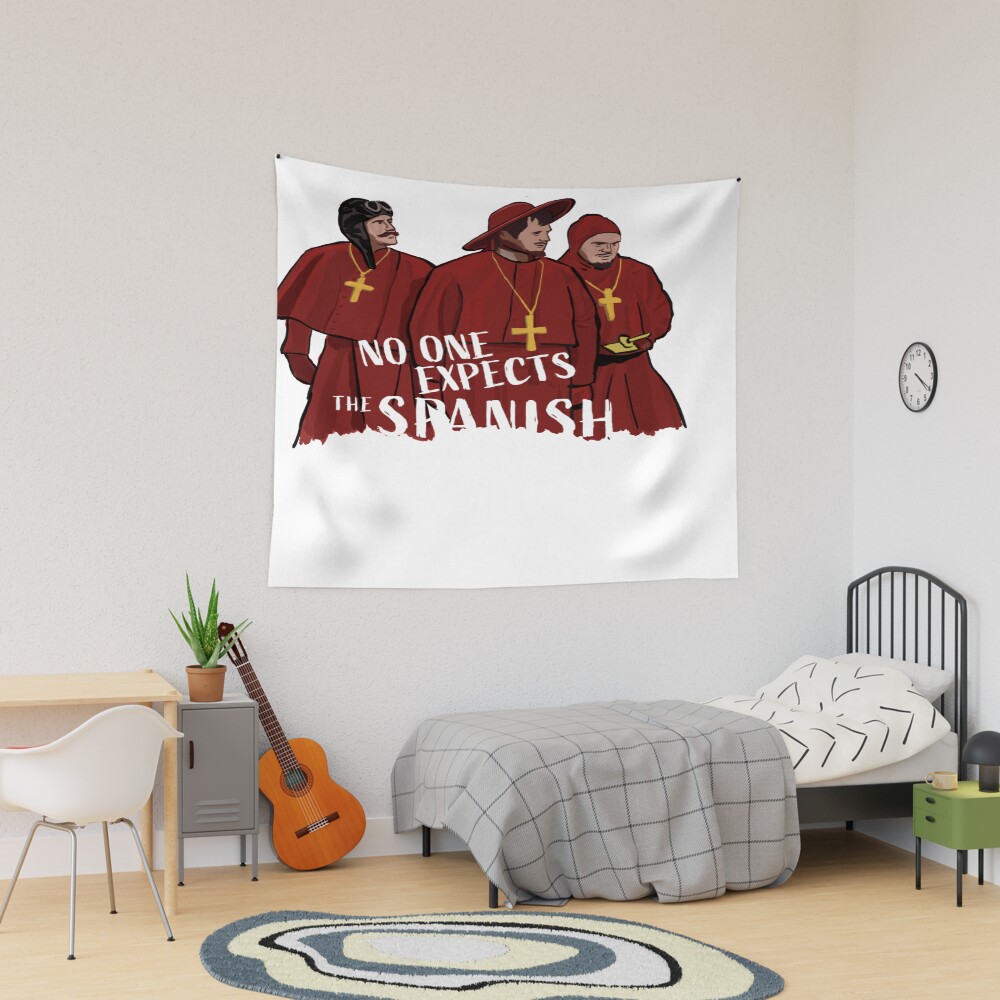 Monthy Pythons No One Expects The Spanish Inquisition Tapestry