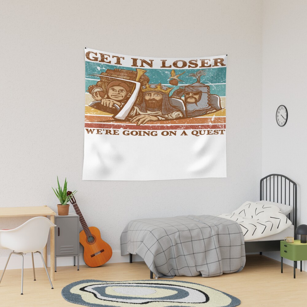 Monthy Pythons We Re Going On A Quest Tapestry