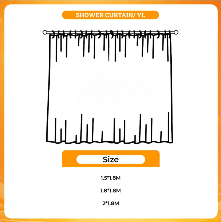 3D shower curtain - Monty Python Shop