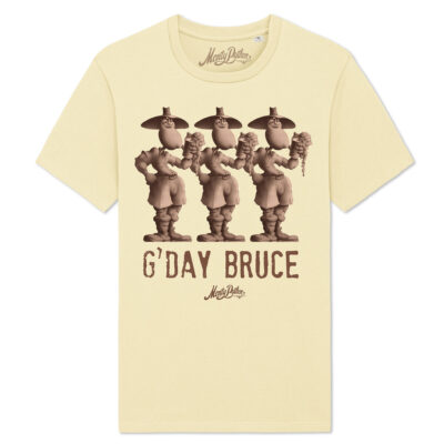 Monty 20Python 20G Day 20Bruce 20Butter 20T Shirt - Monty Python Shop